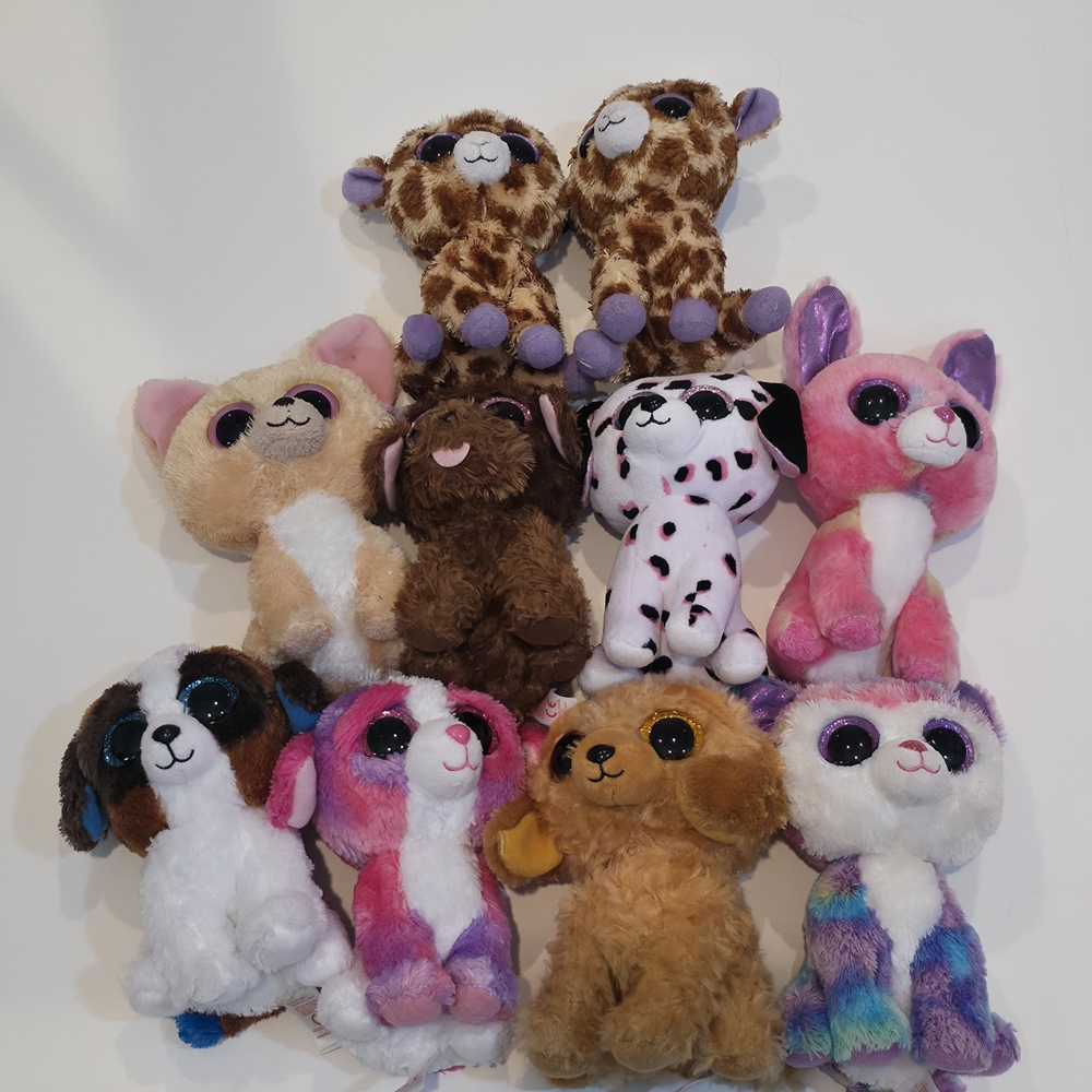 Ty Beanie Boo Lot Set Of 10 Plush Stuffed Animals